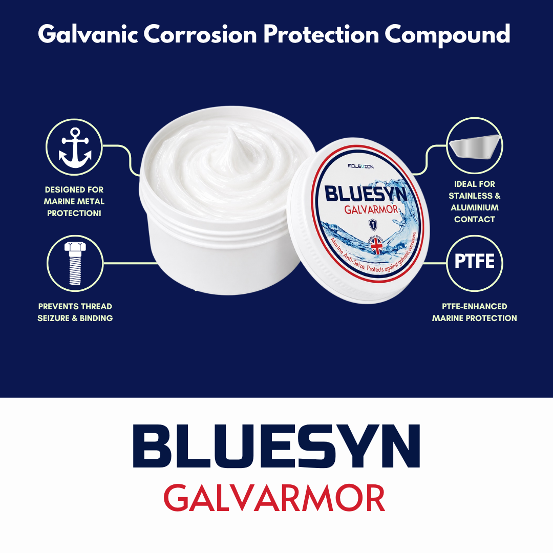 Molevion BlueSyn Galvarmor PTFE Marine Anti-Seize 30 g