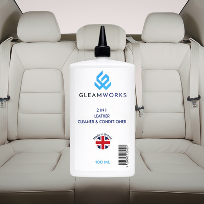 GleamWorks Leather 2-in-1 Cleaner & Conditioner 100 ml