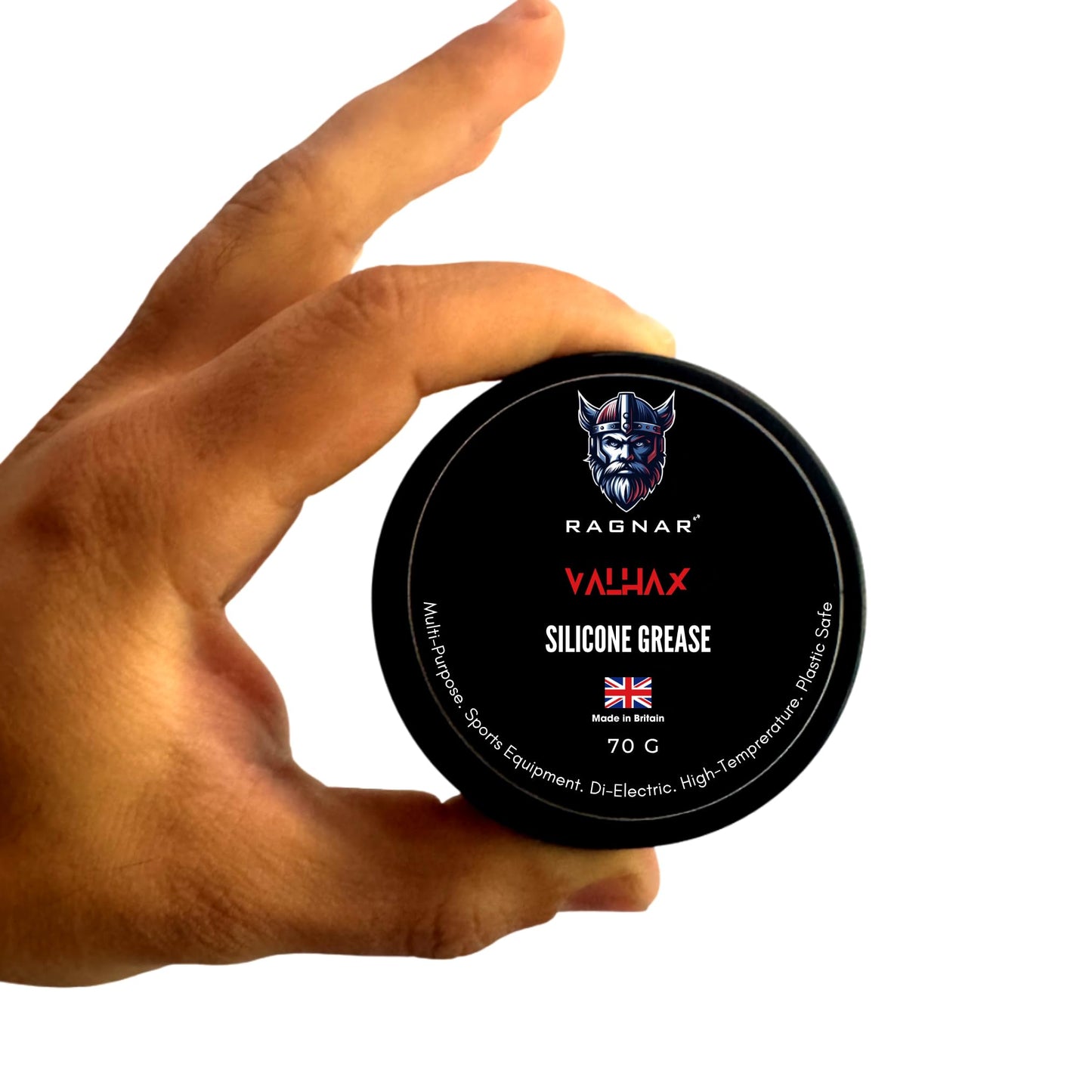 Ragnar Valhax Silicone Grease – High-Temp, Plastic & Rubber Safe Lubricant 70g