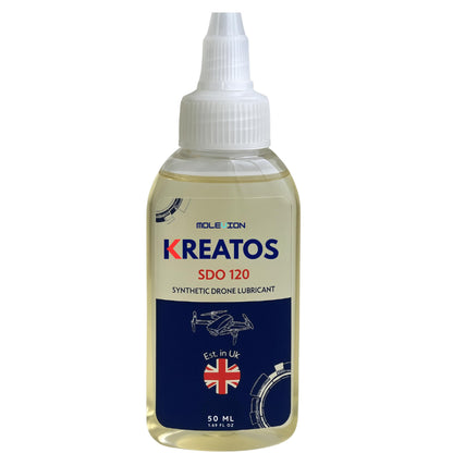 Molevion Kreatos SDO 120 Drone Lubricant 50ml – High-Speed Synthetic Oil for RC Bearings & Propeller Shafts