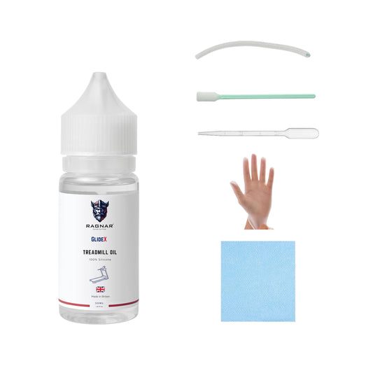 Ragnar GlideX Treadmill Silicone Oil Kit - 30ml, Pure, UK Made Lubricant