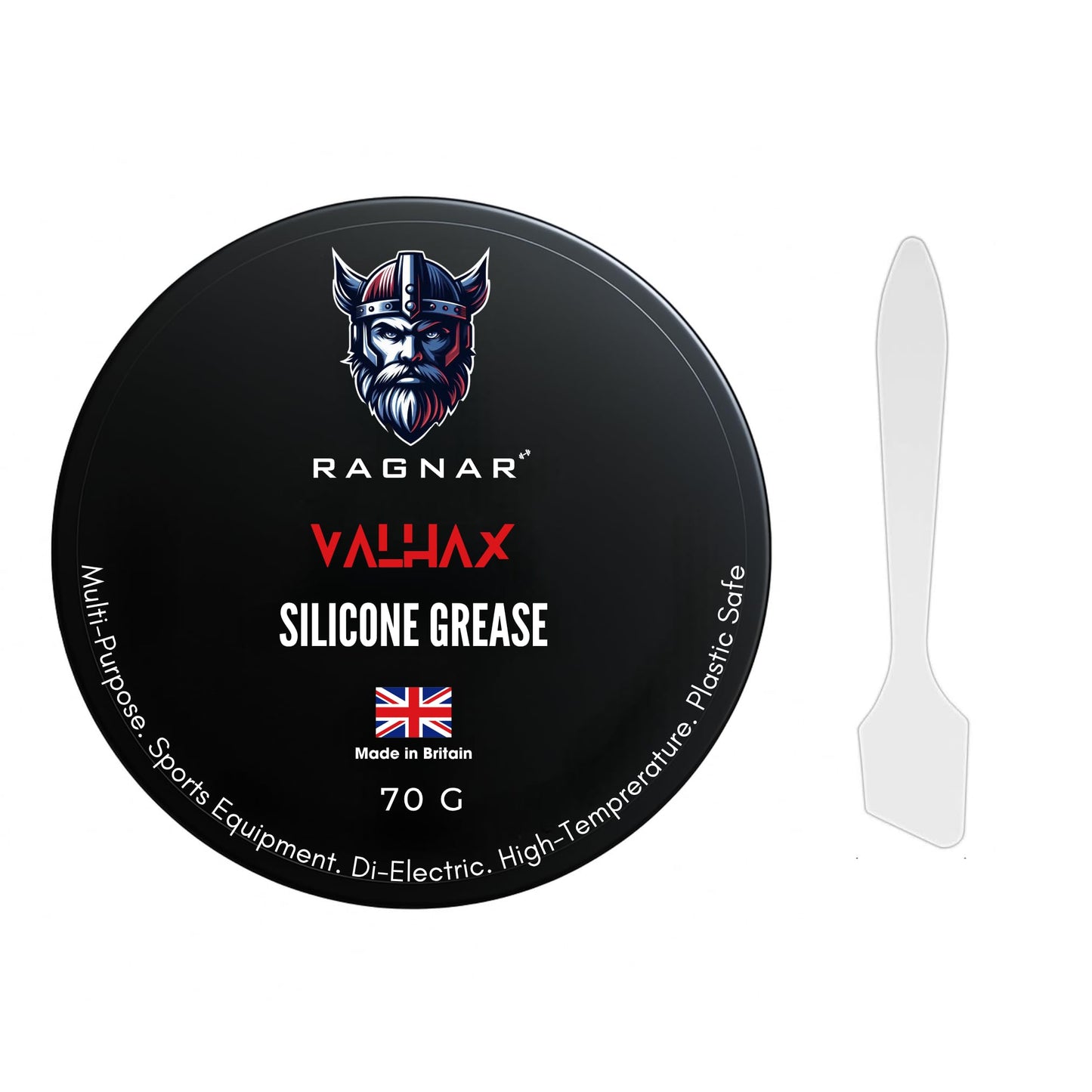 Ragnar Valhax Silicone Grease – High-Temp, Plastic & Rubber Safe Lubricant 70g