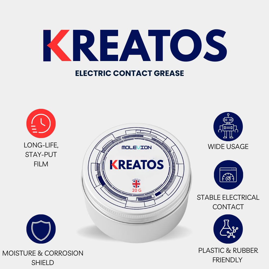 Molevion Kreatos ECG 37 Electrical Contact Grease 20 g