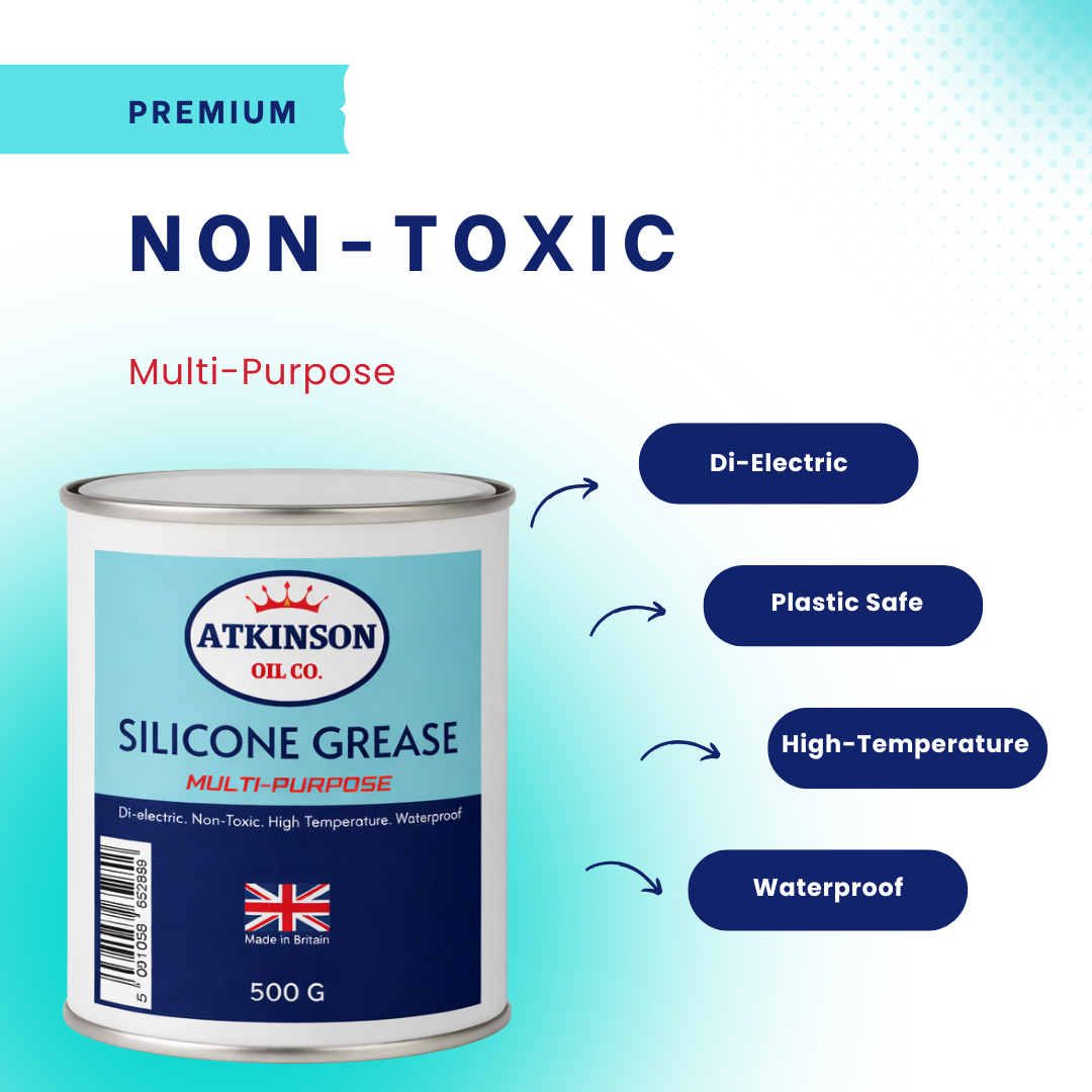 Atkinson Oil Co. Premium Silicone Grease 500 g