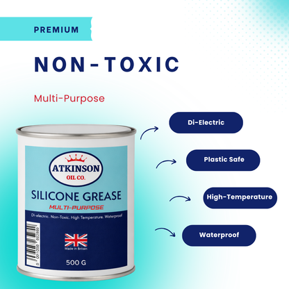 Atkinson Oil Co. Premium Silicone Grease 500 g