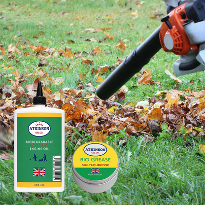 Atkinson Oil Co. Biodegradable Garden Machinery Lubrication Kit