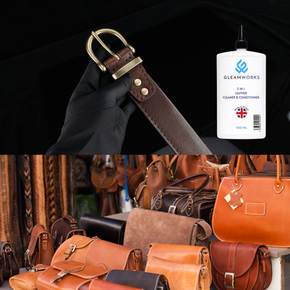 GleamWorks Leather 2-in-1 Cleaner & Conditioner 100 ml