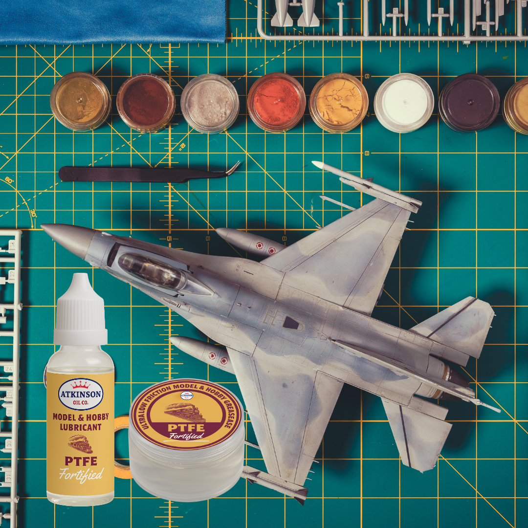 Atkinson Oil Co. PTFE Model & Hobby Lube Kit - 10ml