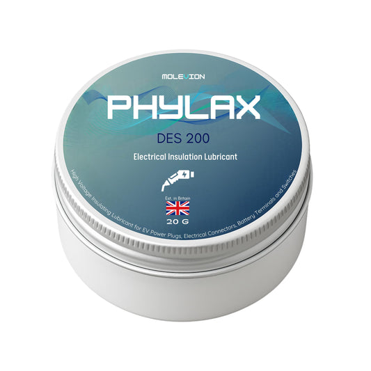 Molevion Phylax DES 200 Dielectric Grease 20g – High Voltage Insulating Lubricant for EV Plugs, Connectors & Terminals