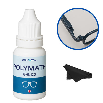 Molevion Polymath GHL 120 Eyeglass Sunglass Hinge Oil Lubricant - 5ml