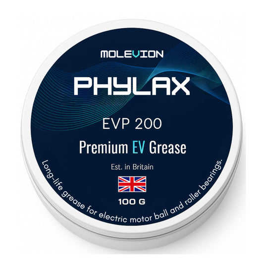 Molevion Phylax EVP 200 EV Grease 100g – Long-Life, High-Temp Synthetic Lubricant for Electric Motors (Tesla Compatible)