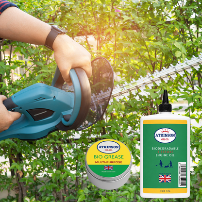 Atkinson Oil Co. Biodegradable Garden Machinery Lubrication Kit