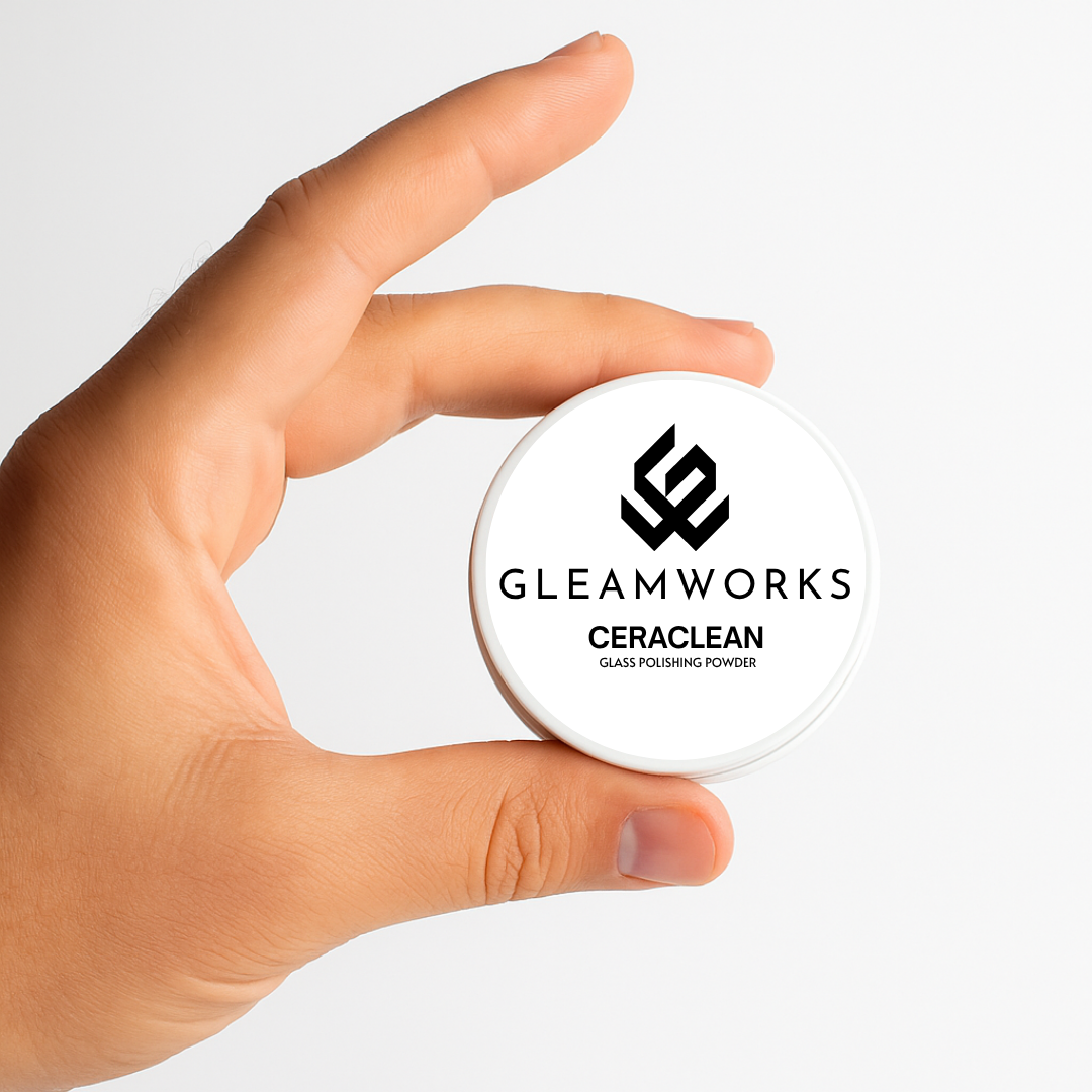 GleamWorks CeraClean Cerium Oxide Glass Polish 30 g