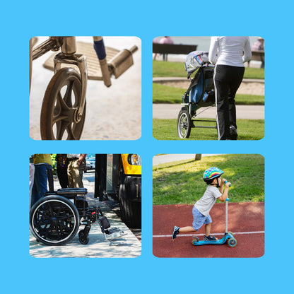 Molevion Polymath MSP 200 Precision Mobility Grease – Ultra-Low Friction, Non-Toxic Lubricant for Strollers, Wheelchairs & Mobility Scooters