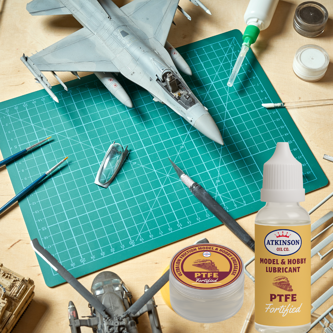 Atkinson Oil Co. PTFE Model & Hobby Lube Kit - 10ml