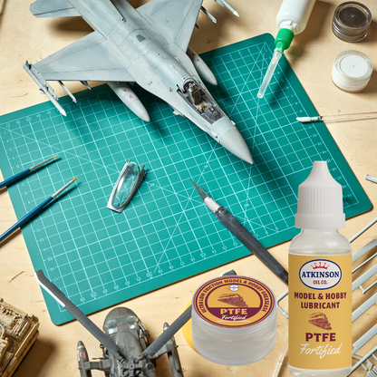Atkinson Oil Co. PTFE Model & Hobby Lube Kit - 10ml