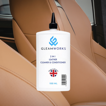GleamWorks Leather 2-in-1 Cleaner & Conditioner 100 ml