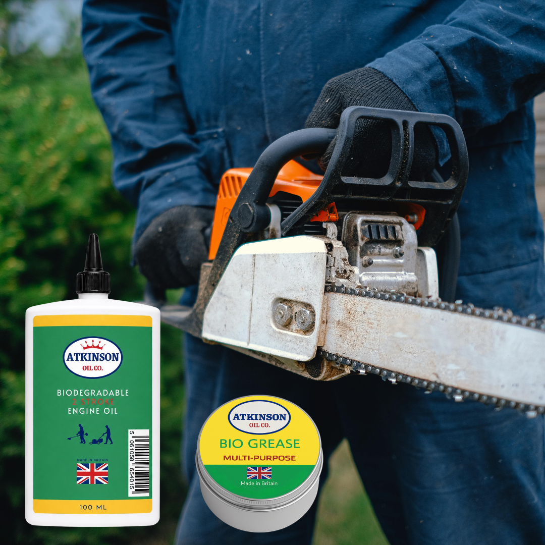 Atkinson Oil Co. Biodegradable Garden Machinery Lubrication Kit