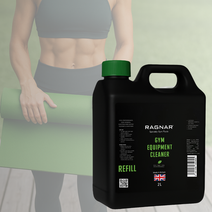 Ragnar Gym Equipment and Exercise Mat Cleaner Spray 2L Refill