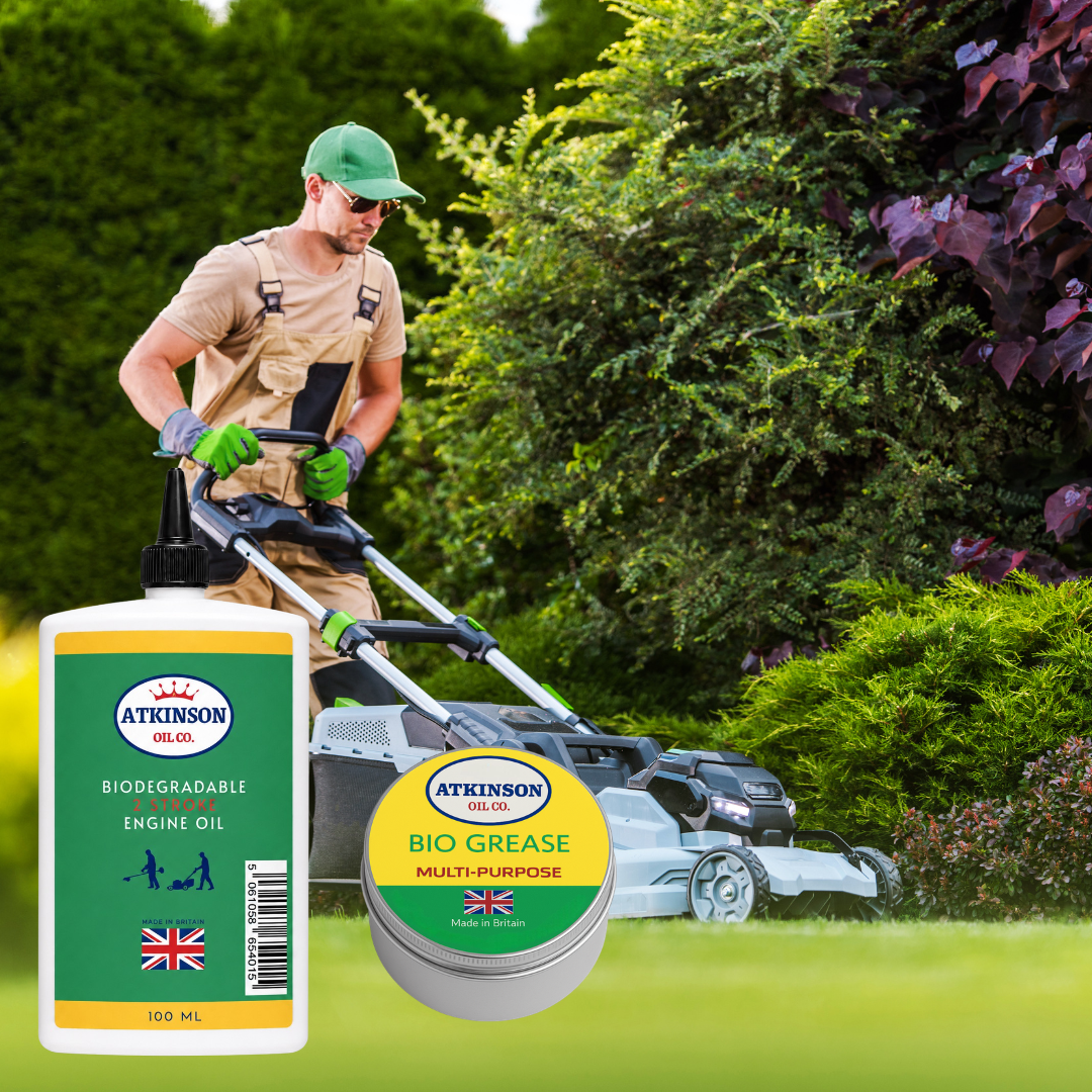 Atkinson Oil Co. Biodegradable Garden Machinery Lubrication Kit