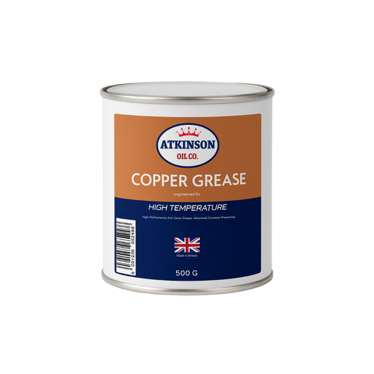 Atkinson Oil Co. Premium Copper Grease High-Temperature Anti-Seize Compound - 500g