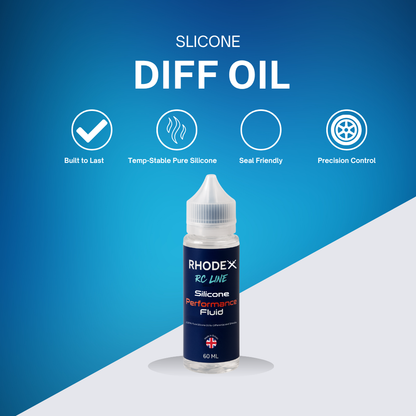 Rhodex RC Line Silicone Differential Oil - 60ml