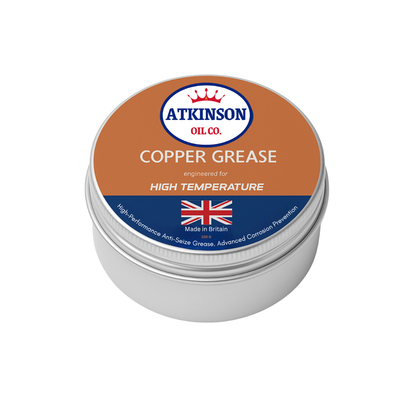 Atkinson Oil Co. Premium Copper Grease High-Temperature Anti-Seize Compound - 100g