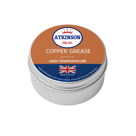 Atkinson Oil Co. Premium Copper Grease High-Temperature Anti-Seize Compound - 100g