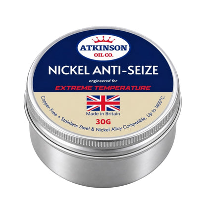 Atkinson Oil Co. Nickel Anti-Seize 30g tin